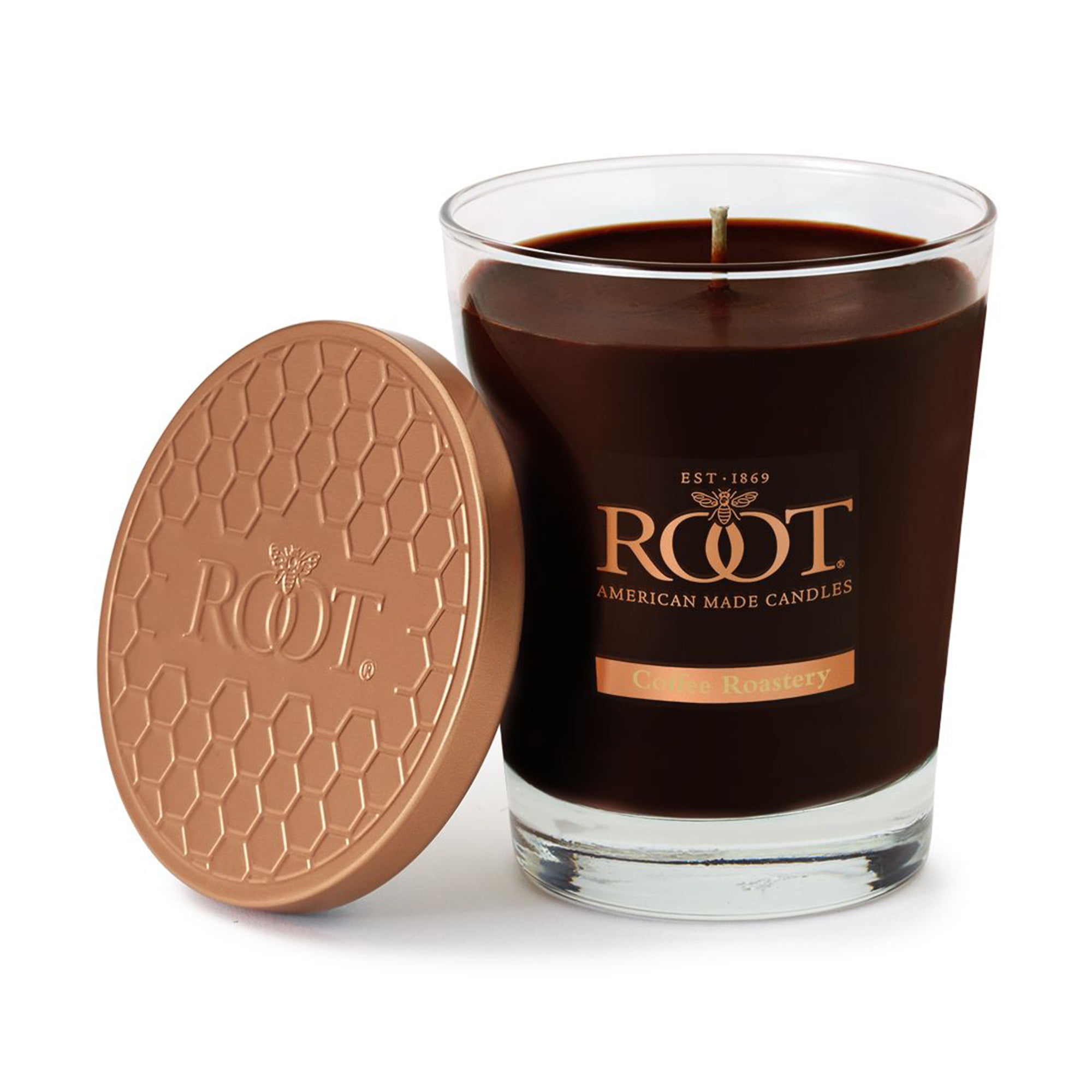 ROOT Candles Coffee Roastery 10.5 oz Large Veriglass Jar