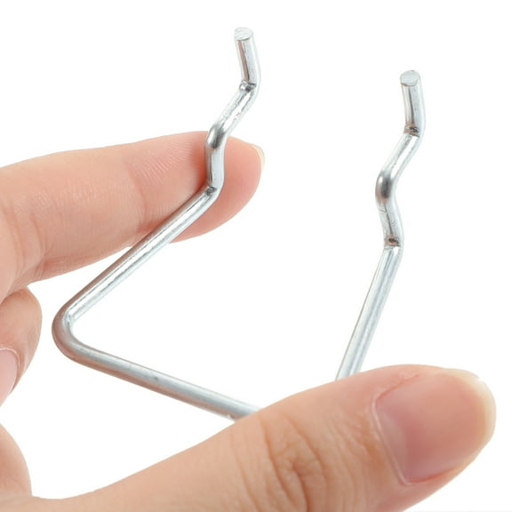 OFFIGAM Heavy Duty Metal Pegboard Hooks for Tool Storage, Garage Organization, Workshop and Home Use, and Versatile