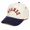 Denver - Navy/Beige, variant on Retro LA Hat - Baseball Cap with Upside Down - Los Angeles - Purple/Beige