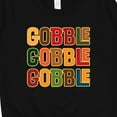 thumbnail image 3 of Inktastic Thanksgiving Funny Gobble Toddler Sweatshirt, 3 of 4