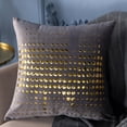 thumbnail image 7 of Elevate your space with a touch of modern luxury — this velvet throw pillow cover brings texture, shine, and timeless elegance to any interior setting. Designed with a soft and plush velvet surface,, 7 of 7