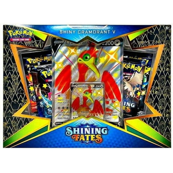 Pokemon Shining Fates Shiny Cramorant V Collection Box