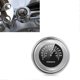 thumbnail image 3 of 25mm Motorcycle Handlebar Mount Clock Thermometer Waterproof Aluminum Watch, 3 of 5