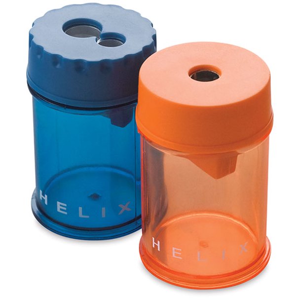 Helix HandHeld Pencil Sharpener Double Hole