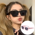 thumbnail image 4 of Glasses Cycling for Men Women Square Shape Designer Style Rectangle Sun Shield Outdoor Performance Eyewear, 4 of 4