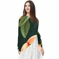 thumbnail image 5 of Peach Translucent Chiffon Hair Scarf - Breathable Silk Wrap for Women - 180*73 Size - Lightweight Headband and Fashion Accessory, 5 of 6