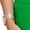 Green, variant on Njagoc3 Womens Short Sleeve Bodycon Midi Dress, Solid Color, Stretchy Fabric for Party & Night Out
