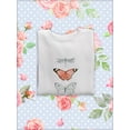 thumbnail image 3 of Summer Butterflies. Sweatshirt Women -Jennifer Paxton Parker Designs, Female 4X-Large, 3 of 4
