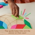 thumbnail image 6 of Fisher-Price Wooden Puzzle Toy with Mandala Design for Developmental Play, for Toddlers & Ages 3-5, 6 of 8