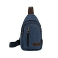thumbnail image 2 of Bolso de Pecho para Hombre, Informal, Deportivo, de Lona, Bandolera, Resistente Al Desgaste, para Trabajo En Obras de Construcción., 2 of 6