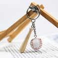 thumbnail image 4 of 16pcs Baseball Keychains Bag Key Rings Purse Decoration Backpack Key Pendants, 4 of 6