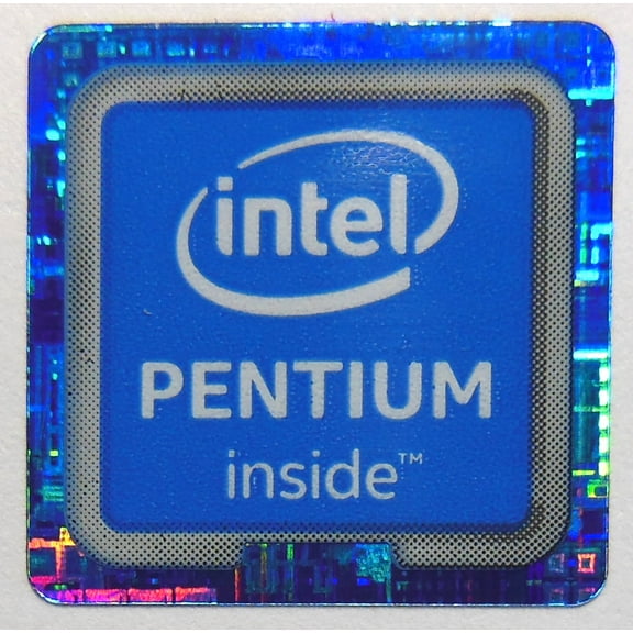 Intel PENTIUM Inside Sticker 18mm x 18mm / 11/16" x 11/16" [892]