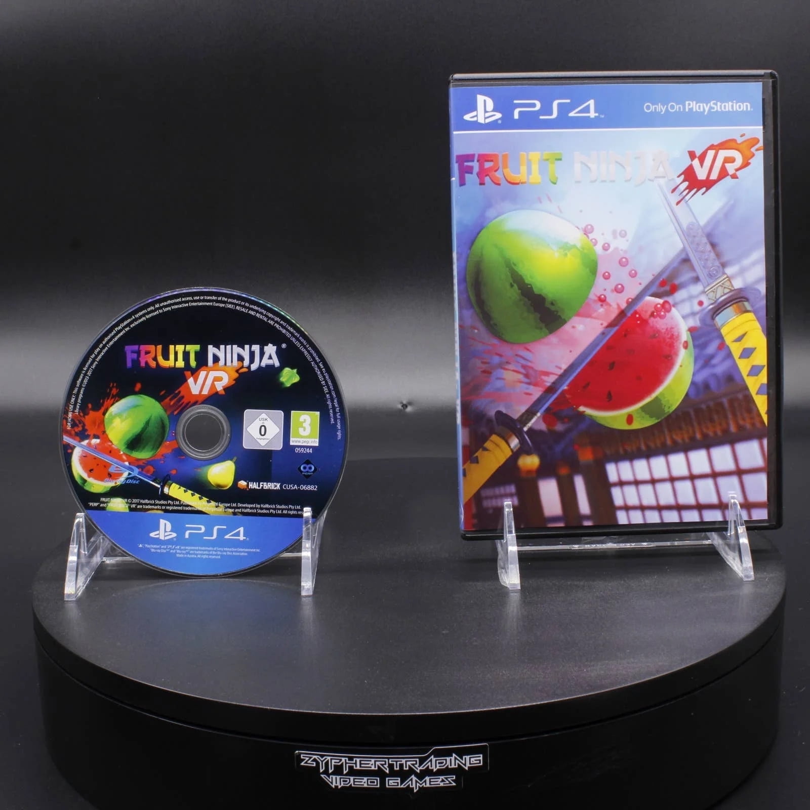 Restored Fruit Ninja VR Sony PlayStation 4 PS4 PlayStation VR