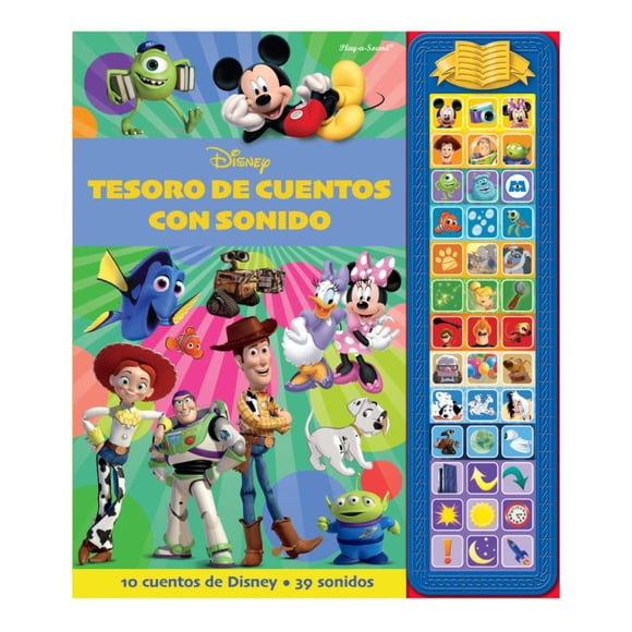 Disney. tesoro de cuentos con sonidos / pd.