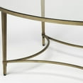 thumbnail image 4 of Monica Gold Oval Coffee Table, 4 of 5