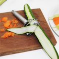 thumbnail image 6 of ADruer Zestio Peeler, Multipelador Stainless Steel Potato Peeler, Multi Double Knife Peeler, Piller Vegetable, Cabbage Papaya Veg Carrot Shredder, Veggie Peelers for Kitchen, 6 of 7