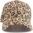 thumbnail image 3 of YooGuoGuo Women's Lady's Leopard Printed Baseball Cap Trucker Hat Sun Hat Adjustable, 3 of 5