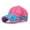 Red, variant on Kids Baseball Cap For Boys Girls Color Block Adjustable Mesh Basketball Hat Breathable Lightweight Little Kids Daily Sport Sun Hat Grey