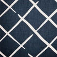 thumbnail image 3 of Plutus DaVinci Blue and White Luxury Throw Pillow - Double sided 12" x 20", 3 of 3