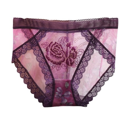 

Womens Panties Underwear Cotton Bikini Panties Lace Soft Hipster Panty Ladies Stretch Full Briefs Lingerie For Women
