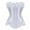 White, variant on Abomasnow Corset Tops for Women Vintage Strapless Lace-Up Back Gothic Shapewear Tops Fashion Boned Lace Waist Bodyshaper Tops on Clearance