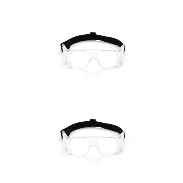 Sonducket Gafas deportivas para hombre, gafas protectoras reutilizables antivaho, gafas de fútbol Lacrosse, gafas con correa elástica, equipo Type3 NO3