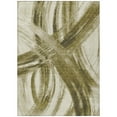 thumbnail image 2 of Addison Rugs Chantille Indoor/Outdoor Contemporary Abstract Khaki Machine Washable Rectangle Rug, 5' x 7'6", 2 of 8