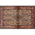thumbnail image 1 of Ahgly Company Machine Washable Indoor Rectangle Traditional Tiger Orange Brown Area Rugs, 2' x 3', 1 of 7