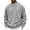 Gray, variant on Mens Loose Crew Neck Pullover Long Sleeve Corduroy Casual Fashion Sweatshirt Daily Streetwear Men Everyday Outfits