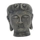 thumbnail image 2 of Maceta de resina con cabeza de Buda, escultura de Buda, artesanía creativa, planta Estilo A, 2 of 7