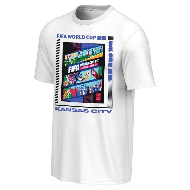 FIFA World Cup 2026 Men's Host City Poster Tee - Kansas City