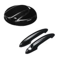 thumbnail image 1 of 2 Pcs Poignée de Porte Noire en Abs pour Mini Cooper S R50 R53 R56 & 1pcs Capuchon de Réservoir de Carburant Noir, 1 of 4