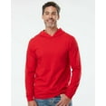 thumbnail image 3 of Fruit of the Loom - HD Cotton Jersey Hooded T-Shirt - 4930LSH - True Red - Size: L, 3 of 8