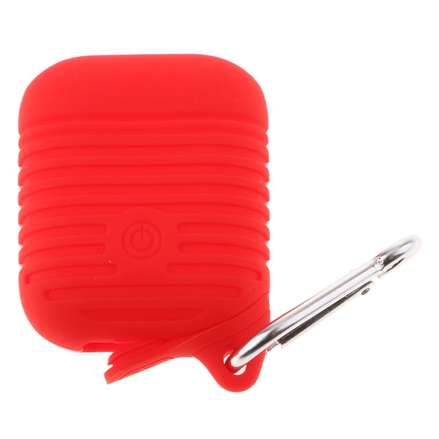 Funda Protectora De Silicona Protección De Auriculares ámbricos Caja Portátil Para rojo Sunnimix Estuche protector para auriculares