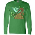 thumbnail image 3 of Inktastic Save the Rainforest with Basilisk Lizard on a Tree Long Sleeve T-Shirt, 3 of 5