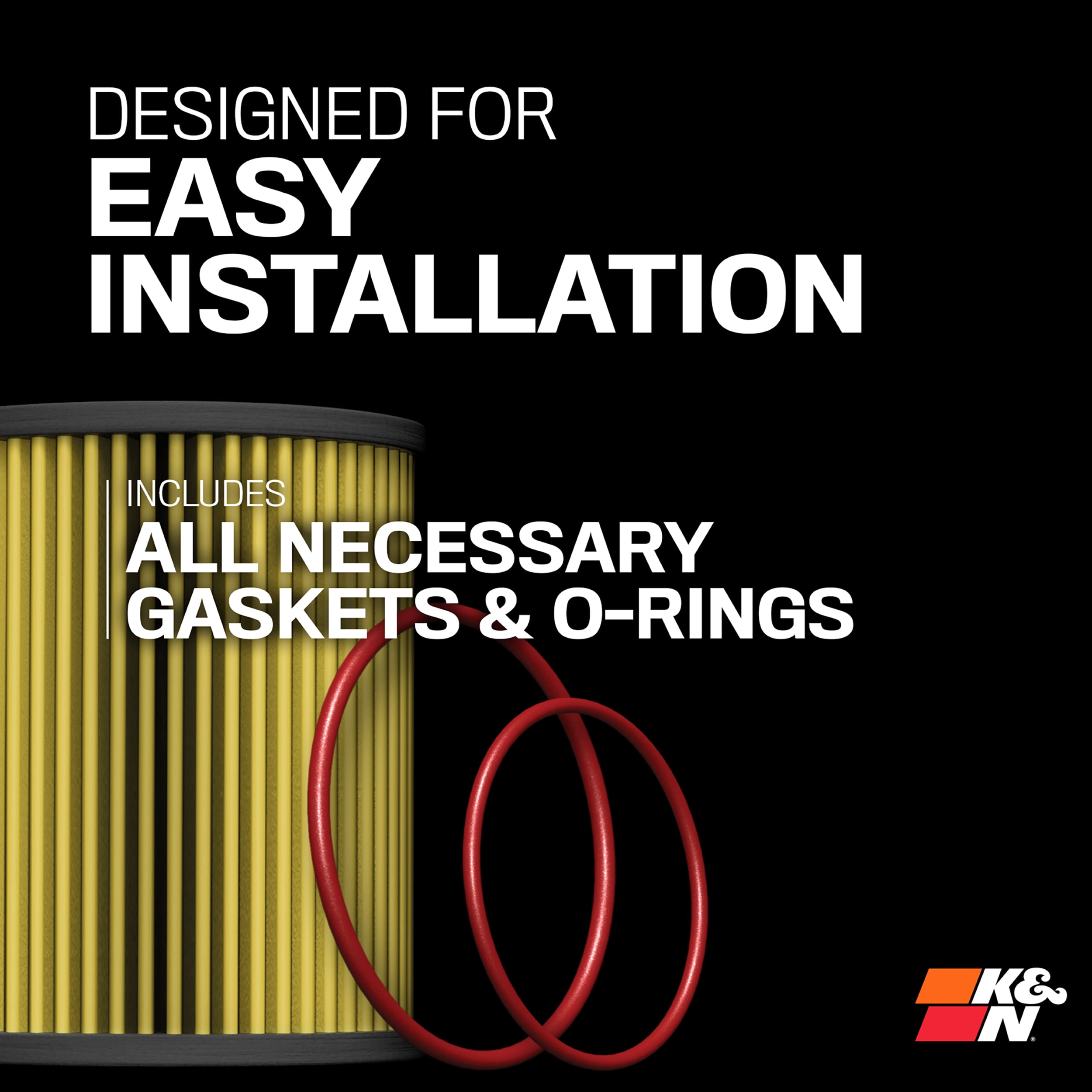 K&N Select Oil Filter: 20,000 Mile Premium Engine Protection, Higher Oil Flow Rates, Compatible with All Oils, SO-7007