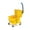 Yellow, variant on Commercial Mop Bucket with Side-Press Wringer, 26-Quart, Durable Polypropylene, Yellow
