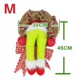 thumbnail image 4 of Yuarrent Guirnaldas colgantes de Navidad, muñeco de peluche, ladrón, hogar, exterior, decoración de guirnaldas, aldaba de puerta, ventanas, jardín, Kits de decoración para fiestas METRO Yuarrent HA040849-02, 4 of 6