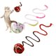 thumbnail image 4 of Juguete Interactivo de de Lanzamiento de de Juguete para 2pcs para - , Blanco Yinane Juguetes de bolas de felpa para gatos, 4 of 8
