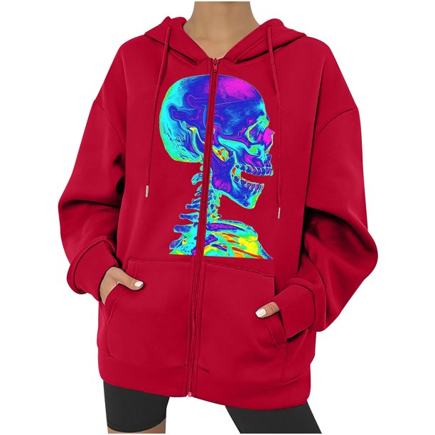 Sudadera de Cuello Redondo Para Mujer, Sudaderas Con Capucha de Gran Tamaño, Sudadera Con Patrón de Cosplay Para Otoño E Invierno, Abrigo Con Estampado de Características Odeerbi ODB139142
