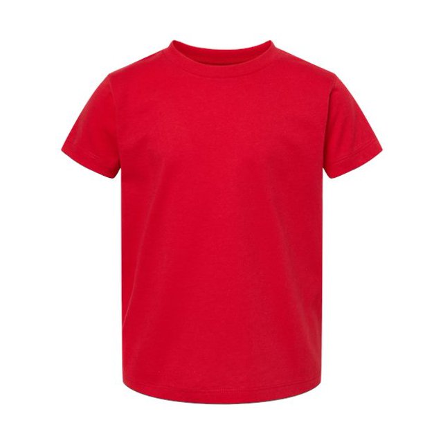 Bella + Canvas Red 6168 5T