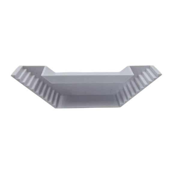 KMWGRE Aquarium Fish Tube Viewing Tunnel Reptile Aquatic Terrarium Decoration Hideout Large Corner Underground Dome Design White 21X5.3cm