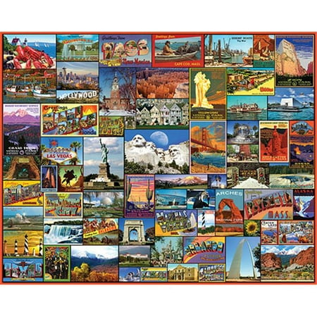 Best Places in America Jigsaw Puzzle - 1000 Piece