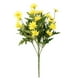 thumbnail image 1 of Ramo de flores artificiales Hojas de simulación Flor Decoración floral Hogar Fiesta de bodas Planta falsa, Amarillo Inevent HA8310-05B, 1 of 6