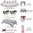 thumbnail image 4 of Finypa Cow 1st Birthday Party Decorations, 4 of 5