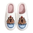 thumbnail image 2 of Pantuflas Peludas Suaves Con Punta Cerrada Felpa Capibara Lindas para El Invierno, 2 of 9