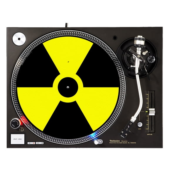 KuzmarK™ 12" DJ Turntable Slipmat - Hazzard