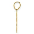 thumbnail image 3 of Diamond2Deal 14K Yellow Gold Polished Etched Number 96 Pendant for Women, 3 of 6
