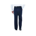 thumbnail image 3 of Haggar Men's Big & Tall Premium No Iron Khaki Pleat Pant Classic Fit HC90897, 3 of 8