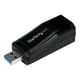 USB Gigabit Ethernet NIC 3.0 Carte Réseau vers - Carte Réseau 10/100/100 Mbit/S - Carte Réseau LAN USB vers RJ45 (USB31000NDS) - Carte Réseau - USB – image 2 sur 9